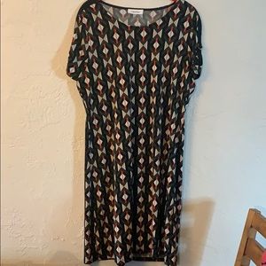 Calvin Klein dress multi color